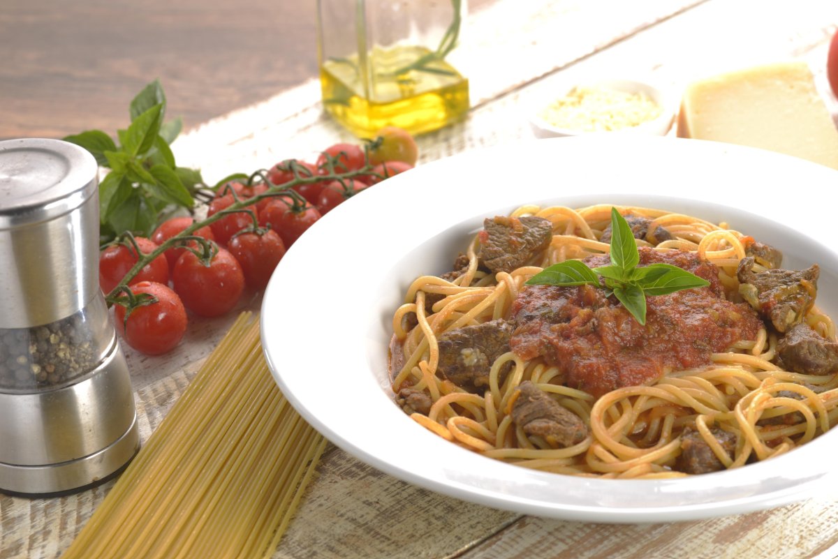 Spaghetti com Mignon